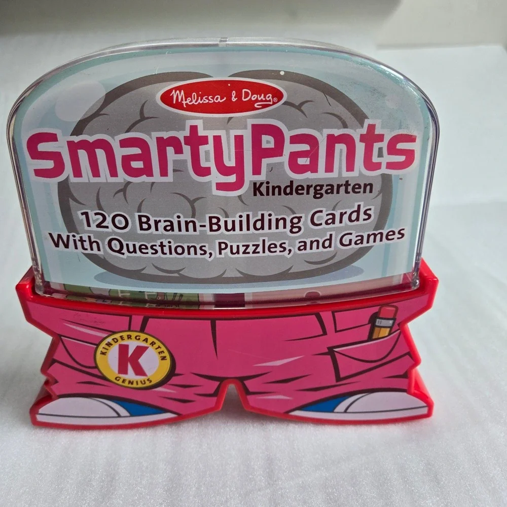Melissa & Doug Smarty Pants Kindergarten Kids OS Pink educational Brain Cards